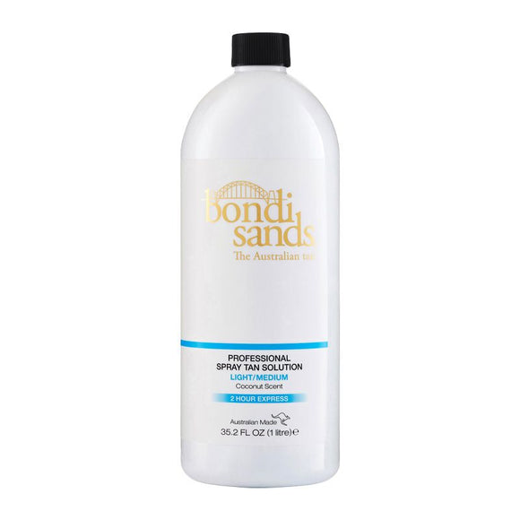 Bondi Sands 1 Litre Tanning Solution Light Medium 2 Hour Express