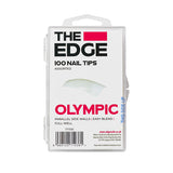 The EDGE Olympic Nail Tips 100 Assorted (Boxed)