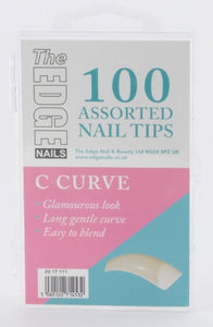 C Curve Tips 100 Asstd (Boxed)