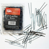 Hairtools 3" PLAIN PINS