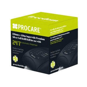 Procare Aluminium Foil  24/7 120mm x 450m Superwide Foil