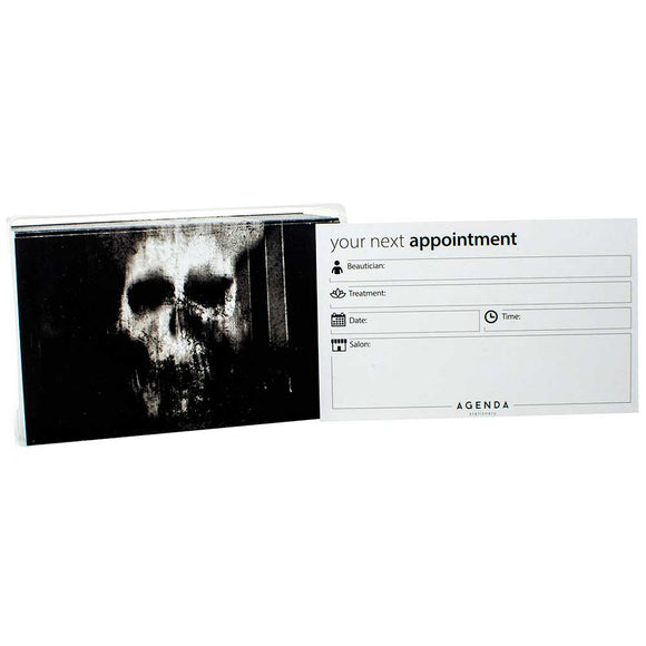 Agenda barber appointment cards