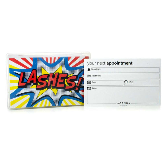 lash appointment cards