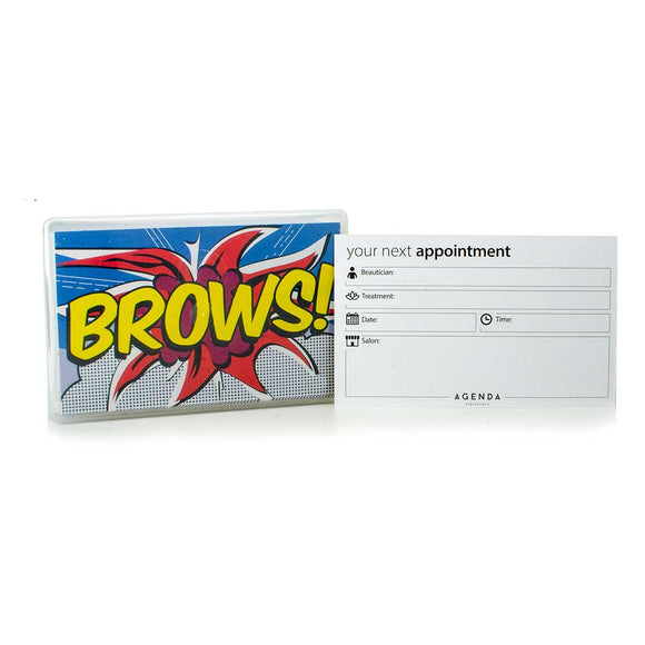 brows appointment cards