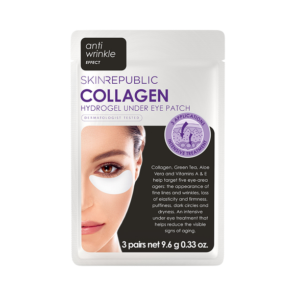 Skin Republic Collagen Hydrogel Under Eye Patches (3Prs)
