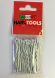 2" Waved Hair Grips (Pack Of 50) Various Colours