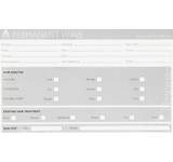 Client Service Record Card - Permanent Wave