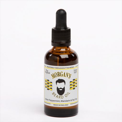 Morgan's beard oil indian peppermint and tea tree and mandarin 50ml