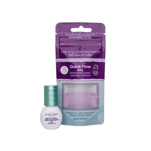 the eyelash emporium quick time elite adhesive 5ml