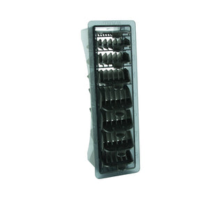 Wahl Black Plastic Comb Guides Set of 8