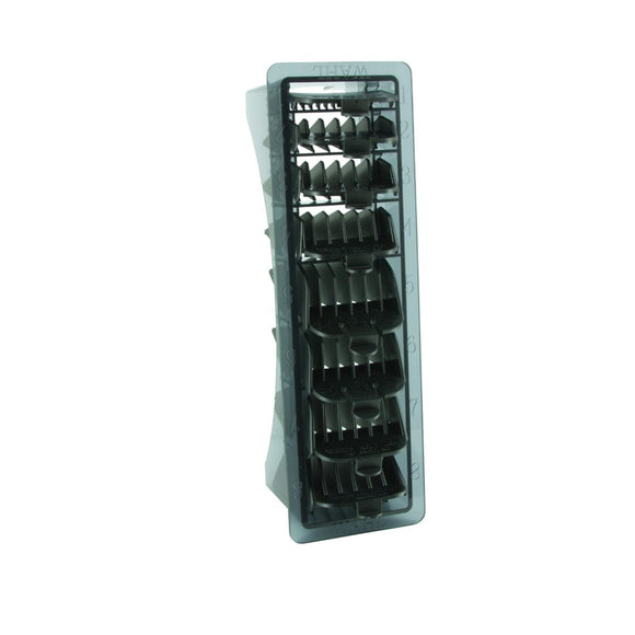 Comb Set 1-8 Black For Taper Clippers In Caddy