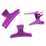 Butterfly Hair Clamps 12Pk