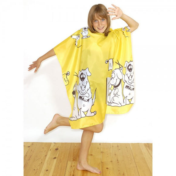 Hair Tools Children’s Doggy Gown Yellow