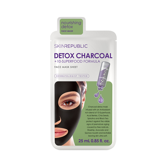 Skin Republic Detox Charcoal + 10 - Superfood Formula