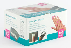 Foil Nail Wraps 100 Pack