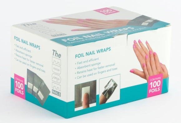 Foil Nail Wraps 100'S