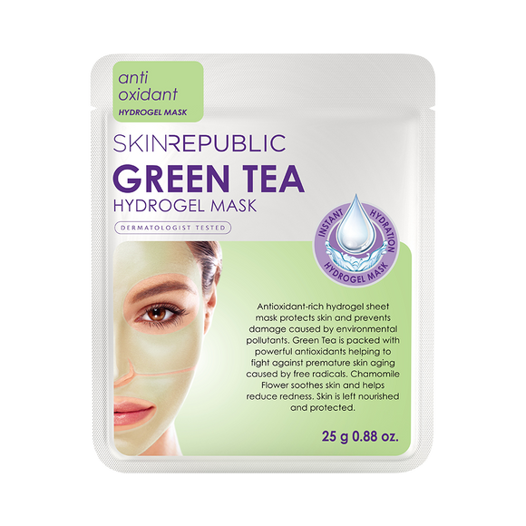 Skin Republic Green Tea Hydrogel Sheet Mask