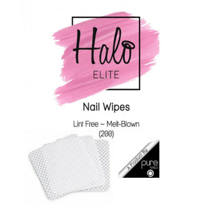 Halo Nail Wipes Lint Free - Melt Brown 200