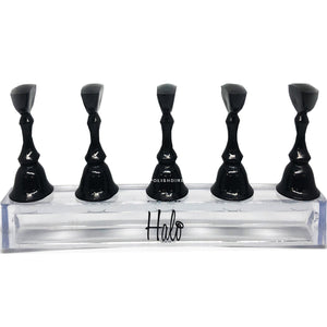Magnetic Nail Display Stand Black / White