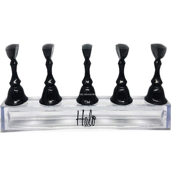 Magnetic Nail Display Stand Black / White