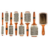 Head Jog 56 Ceramic Wood 33mm Round Brush