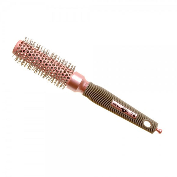 Head Jog 76 Pink Ceramic Ionic 25Mm Round Brush