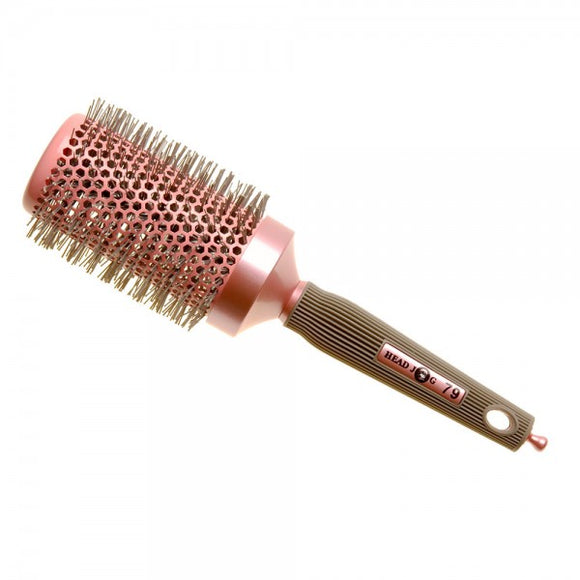 Head Jog 79 Pink Ceramic Ionic 50Mm Round Brush