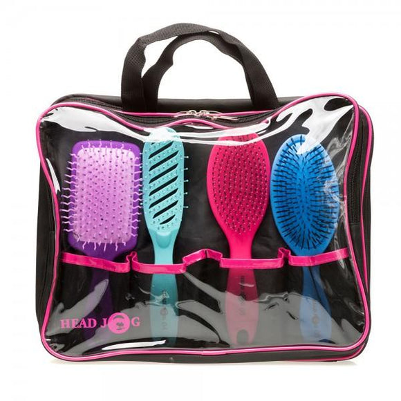 Head Jog Candy Colours Brush Bag Set