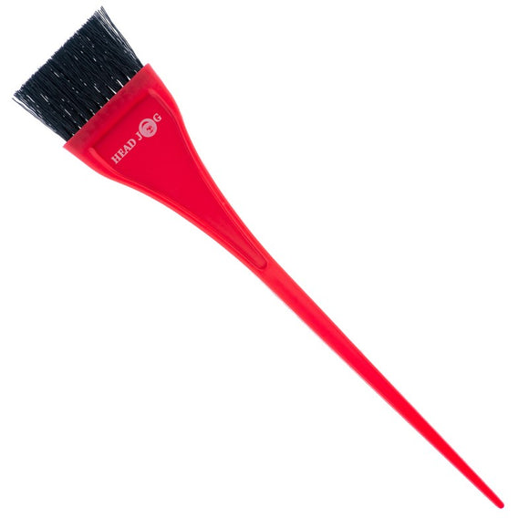 Head Jog Red Standard Brush With Crinkled Bristles