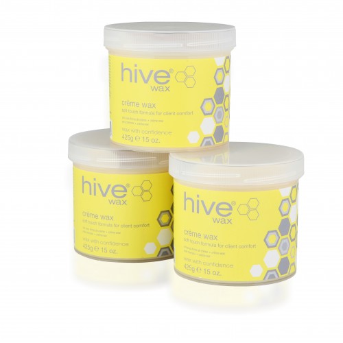 Hive Creme Warm Wax 425g Jar - 3for2 Pack