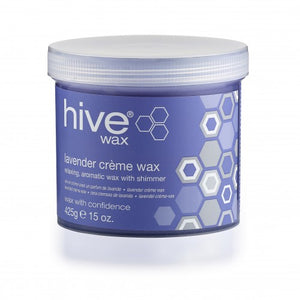 Hive Lavender Shimmer Crème Warm Wax 425g Jar