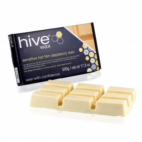 Hive Sensitive Hot Film Wax 500g Block