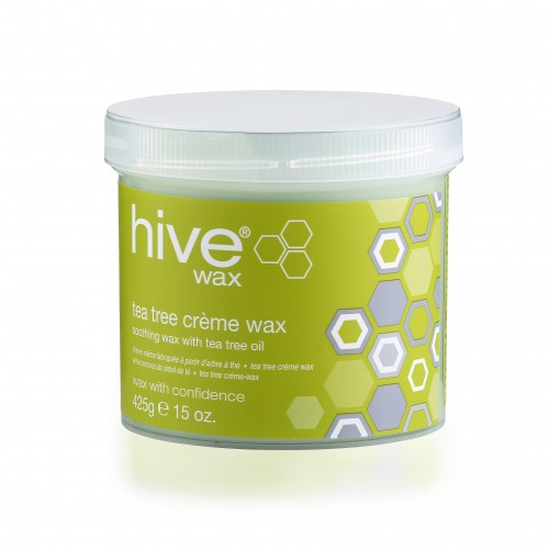Hive Tea Tree Crème Warm Wax 425g Jar
