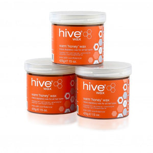 Hive Warm 'Honey' Wax 425G Jar - 3For2 Pack