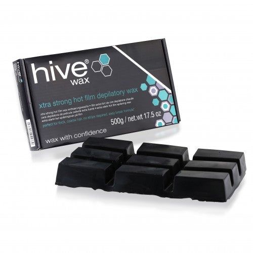 Hive Xtra Strong Hot Film Wax 500g Block