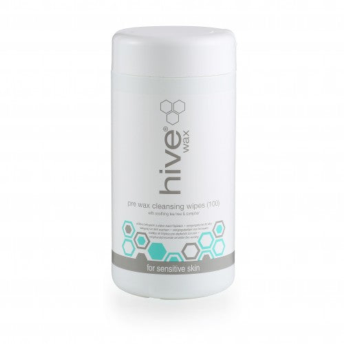 Hive Pre Wax Cleansing Wipes With Tea Tree Oil 100Ml