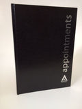 Appointment Book 6 Column Black