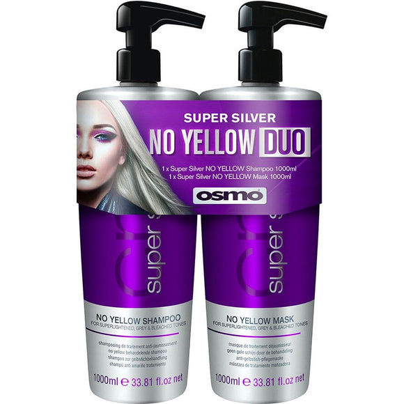 Osmo Super Silver No Yellow Mask And Shampoo Duo 1000Ltr