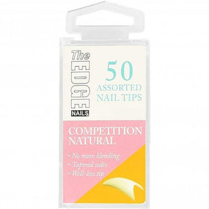 The Edge Competition tips White pack of 50 various sizes