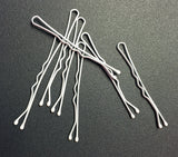 2" Waved Hair Grips (Pack of 50) Various Colours